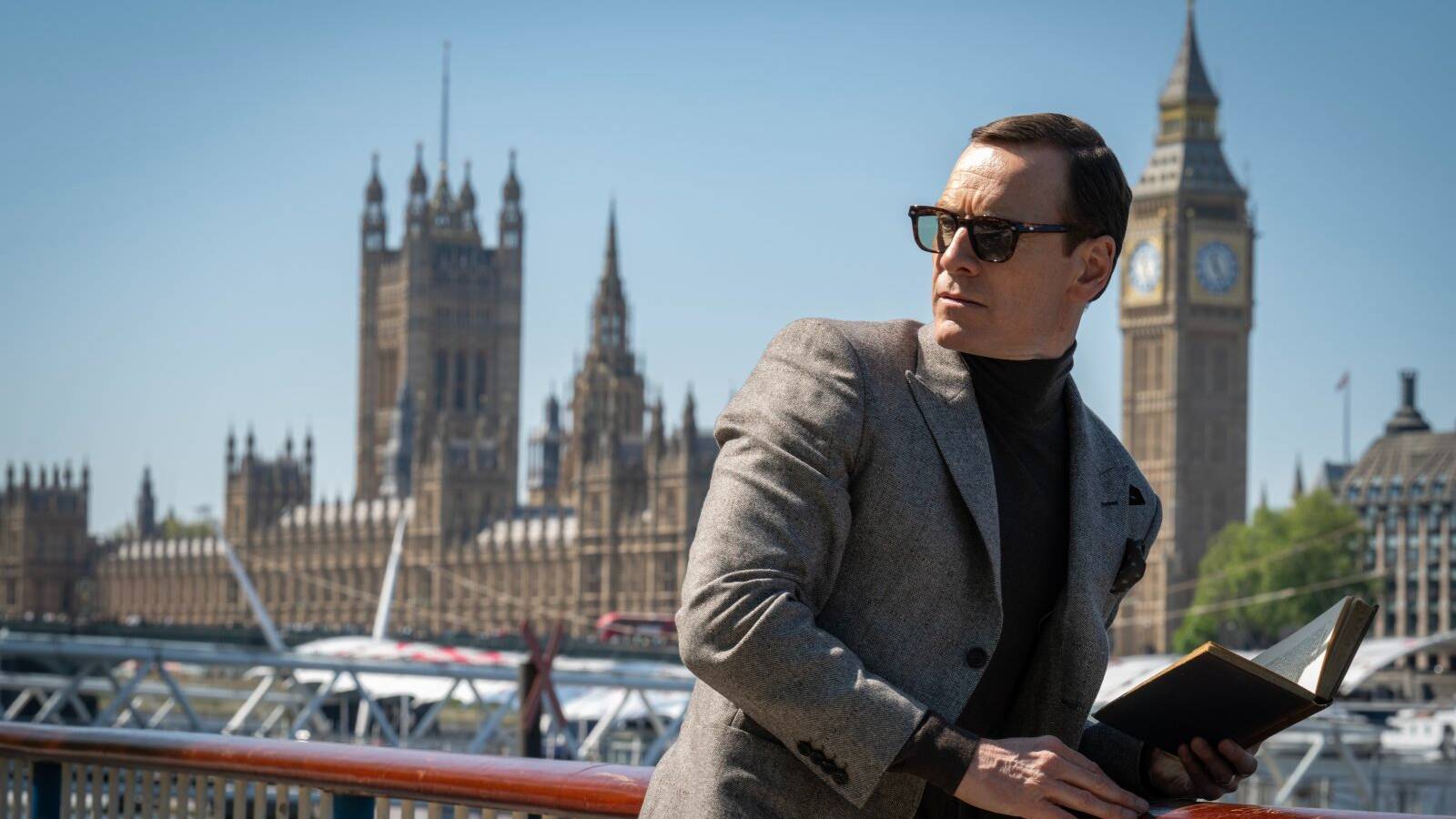 Michael Fassbender in <em>Black Bag.
</em>
